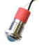 CML INNOVATIVE TECHNOLOGIES PL12SL152 LED Panel Mount Indicator, Stainless Steel, Blue, 12 V, 12 mm, 20 mA, 250 mcd, IP67