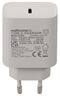 MULTICOMP PRO MP013764 AC/DC Power Supply, USB-C PD Mains Charger, ITE, 1 Output, 20 W, 5 V, 3 A, 9 V