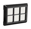 EAO 09-0A00.0100 Switch Accessory, Protective Shroud, EAO 09 Series 6 Pushbutton Rugged Keypads, 09 Series