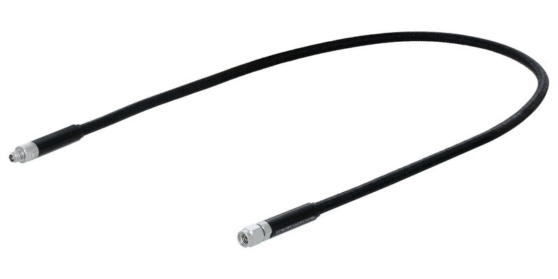 HUBER+SUHNER ST110/21PC10/21PC10/6IN RF / Coaxial Cable Assembly, 110GHz, 1mm Jack to 1mm Jack, SUCOTEST 110, 50 ohm, 6 ", 152.4 mm