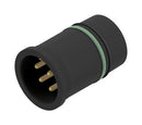 AMPHENOL CONEC 43-01638 Sensor Connector, M12, Male, 8 Positions, Solder Pin, Straight Panel Mount