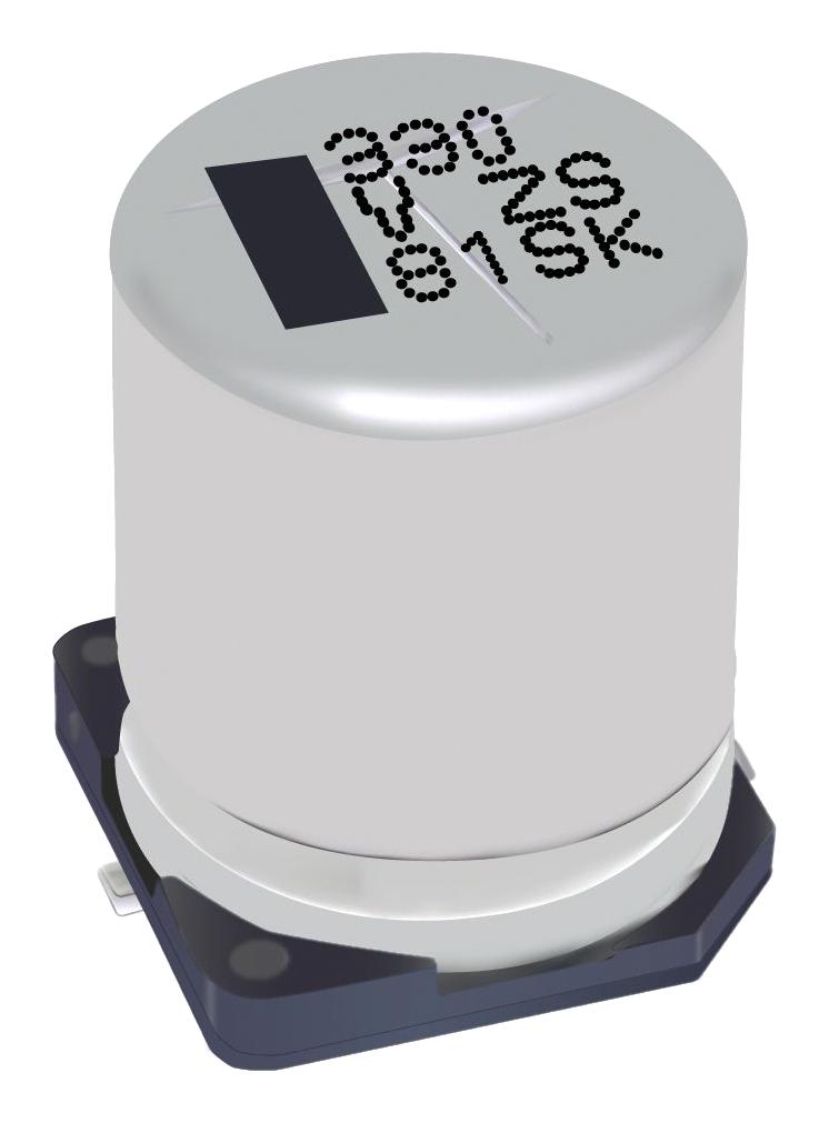 Panasonic EEHZS1J101P EEHZS1J101P Hybrid Aluminium Electrolytic Capacitor 100 &Acirc;&micro;F &plusmn; 20% 63 V Radial Can - SMD 0.019 ohm