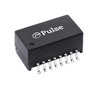 PULSE ELECTRONICS HX2326NL Ethernet & LAN Transformer, 10/100 Base-TX, 1 Port, 1:1, 350 &micro;H, 1.5 kV, Surface Mount