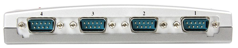 STARTECH ICUSB2324 4 Port USB to RS232 9 Way Serial Adaptor GTIN UPC EAN: 0065030825177