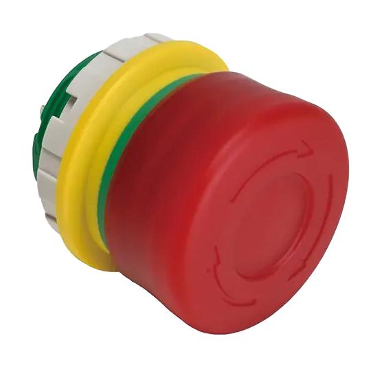 IDEC XW1E-LV3SG02Q4TR. E-STOP SWITCH, DPST-NC, 3A, 125VAC