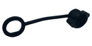 SWITCHCRAFT/CONXALL 17295UV-B-WA IP CAP, CONNECTOR, TPE, BLACK