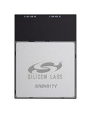 SILICON LABS SIWN917Y100LGABA Wi-Fi/Bluetooth Module, 2.4GHz, 4096kB, 43-GPIO, SDIO, SPI, UART, -40&deg;C to 85&deg;C, SiWN917, Antenna