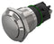 EAO 82-5562.1000 Vandal Resistant Switch, 82 Series, 19 mm, SPDT, Momentary, Round