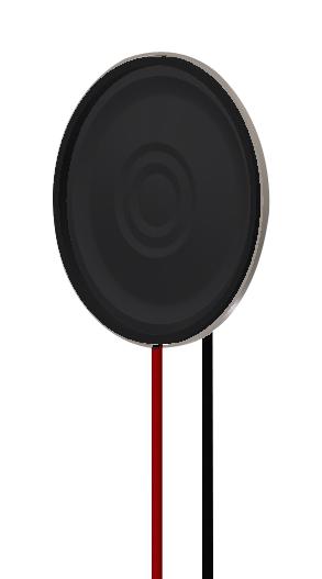 PUI AUDIO AS03608MR-LW100-R Speaker, 500 Hz to 4.5 kHz, 8 ohm, 1.5 W, 91 dBA, Round, Panel Mount