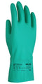 UCI G/NITRA/GN/10 Gloves, Nitrile, Gauntlet, Green, NL15 Series, XL