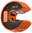 BAHCO 306-15 Tube Cutter, 15mm Pipe Dia, Automatic, Copper and Plastic Tubing Pipe Cutter Type, 53mm Length