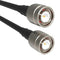 AMPHENOL RF 095-850-274M100 RF / Coaxial Cable Assembly, TNC Plug to TNC Plug, RG58, 50 ohm, 3.3 ft, 1 m, Black