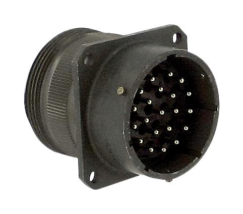 AMPHENOL INDUSTRIAL PT02E-8-4P(072) Circular Connector, PT Series, MIL-DTL-26482 Series I, Box Mount Receptacle, 4 Contacts