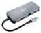 ROLINE 12.02.1121 Docking Station, 6-in-1, Gigabit Ethernet, HDMI, USB 3.2, USB Type C (Data), USB Type C PD(100 W)