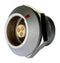 MULTICOMP PRO MCP-M1RSG03S-IP67 Circular Connector, MP IP67 Metal Push Pull Series, Panel Mount Receptacle, 3 Contacts