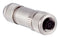 SICK DOS-1208-GA01 Sensor Connector, M12, Female, 8 Positions, IDC / IDT Socket, Straight Cable Mount