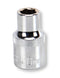 MULTICOMP PRO MP12-CRV10 Socket, Hex, 10mm, 1/2" Drive Size, Chrome Vanadium, DIN3120