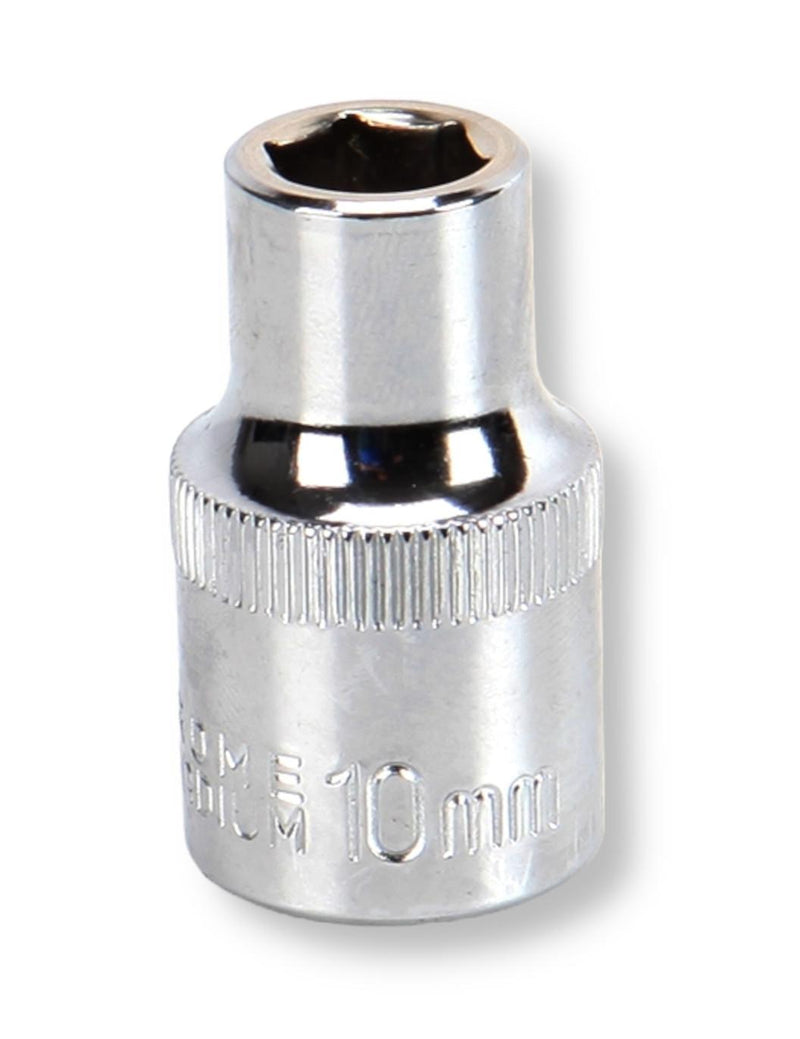 MULTICOMP PRO MP12-CRV10 Socket, Hex, 10mm, 1/2" Drive Size, Chrome Vanadium, DIN3120