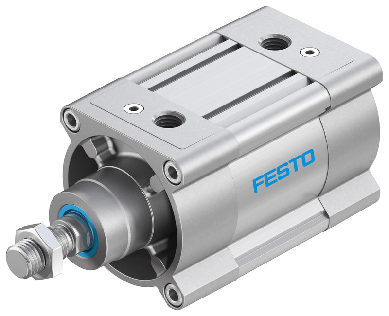 FESTO 1384805 Cylinder, Piston Rod, Double Acting, 100 mm, G1/2, 0.4 bar to 12 bar, 40 mm DSBC-100-40-PPVA-N3 standards-based cylinder