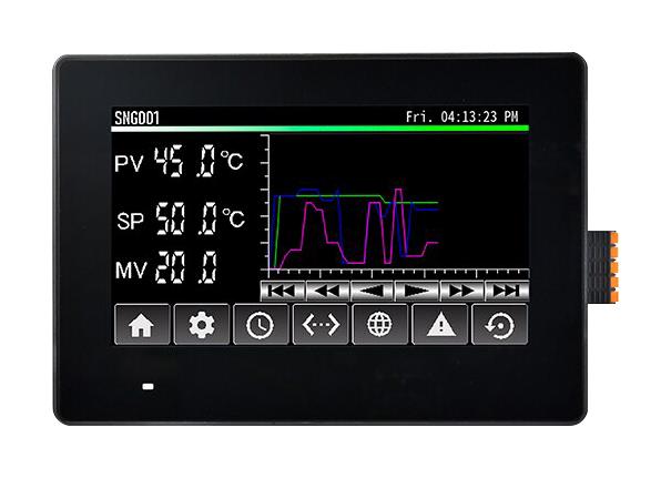 IDEC FT1J-4F14SAG-B PLC AND HMI, 4.3", 20.4 TO 28.2VDC