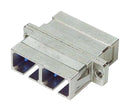 L-COM FOA-005M Fiber Optic Adapter, SC Duplex, SC Duplex, Jack, Jack, Straight Panel Adapter