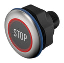 EAO 84-ACKS-B11-04BA Touch Button Switch, IO-Link, STOP, Multicolour, IP69K, 0.2 A, 8.4 V-32 V, Hygiene, 84 Series