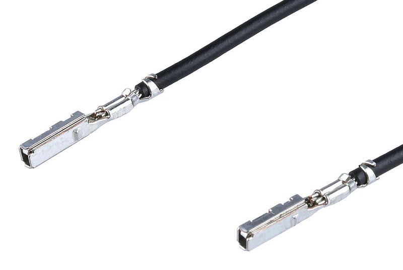 MOLEX 224451-1115 Cable Assembly, Pre-Crimped Lead Stac64 Socket to Stac64 Socket, 17.7 ", 450 mm, 224451 Series