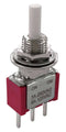 MULTICOMP PRO MP-PB8-AA00A2QE-3 Pushbutton Switch, SPDT, On-On, Round Plunger