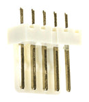 BULGIN LIMITED 100287. CONN, HEADER, 10POS, 1ROW, 2.54MM, TH