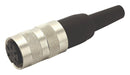 AMPHENOL SINE/TUCHEL T3401551 Circular Connector, C091A Series, Cable Mount Receptacle, 6 Contacts