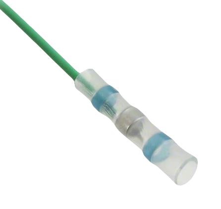 RAYCHEM - TE CONNECTIVITY CWT-3-W122-5 Solder Sleeve, Terminator, 3 mm, Transparent, PO (Polyolefin), 24.5 mm, 22 AWG