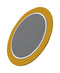 PUI AUDIO AB1541 Piezo Element, Bender, 4.1 kHz, 8000 pF, 15 mm Diameter, 0.18 mm Height, 1 kohm