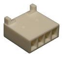 MOLEX 43061-0004 Connector Housing, SPOX 43061, Receptacle, 4 Ways, 3.96 mm, 5194, 5225 Crimp Terminals