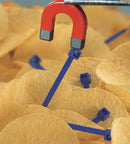 HELLERMANNTYTON 111-01668 Cable Tie, Metal Content, Detectable, PP (Polypropylene) / Metal Particles, Blue, 387 mm, 7.6 mm