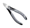 KNIPEX 77 02 130 ESD Cutter, Round Head, 130 mm, Diagonal, 2 mm, 62 &deg;