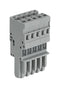 WAGO 769-105 Pluggable Terminal Block, 5 mm, 5 Ways, 4 mm&sup2;, Push In