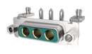 AMPHENOL COMMUNICATIONS SOLUTIONS DAV3W3S500H9KLF Combination Layout D Sub Connector, High Power Series, DA-3W3, Receptacle, 3 Contacts, 3 Power