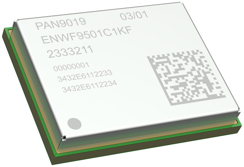 PANASONIC ENWF9501C1KF Radio Module, WiFi & Bluetooth, 5 GHz, I2S, PCM, SDIO, SPI, HS UART, PAN9019 Series