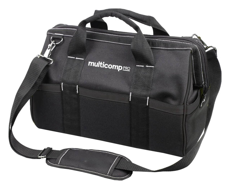 MULTICOMP PRO MP014937 Tool Bag, Polyester (PET), 400 mm Length x 220 mm Width x 290 mm Height