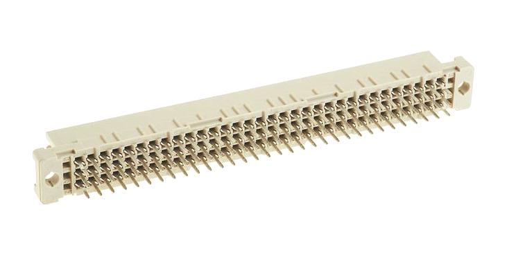 HARTING 09032966845 DIN 41612 Connector, 96 Contacts, Receptacle, 2.54 mm, 3 Row, a + b + c