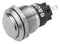 EAO 82-5161.2000 Vandal Resistant Switch, IP65, IP67, 82, 19 mm, SPDT, Maintained, Round Raised, Natural