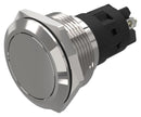 EAO 82-6552.1000 Vandal Resistant Switch, 82 Series, 22.3 mm, SPDT, Momentary, Round Flat
