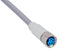 SICK DOL-0804-G25MNI Sensor Cable, Grey, M8 Receptacle, Free End, 4 Positions, 25 m, 82 ft