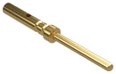 POSITRONIC MC8022M/AA Rectangular Power Contact, SDD Series, Gold Plated Contacts, Copper Alloy, Pin, Crimp, 30 AWG