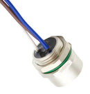BULGIN LIMITED PXMBNI78FPF04AFLPG135001 Sensor Cable, 7/8" Receptacle, Free End, 4 Positions, 100 mm, 3.9 ", Buccaneer 7/8" Series