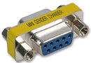 PRO SIGNAL PSG90321 9-Way D Female to Female Low Profile Gender Changer