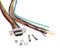 ITT CANNON MDM-15SH003B-A174 CBL ASSY, 15P MICRO D RCPT-FREE END, 18"