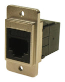 MULTICOMP PRO MP-CP30723M440 In-Line Adapter, Cat3, Nickel Frame, Adapter, In-Line, RJ11, RJ11, MP Dual Slim Feedthrough Series