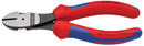 KNIPEX 74 02 160 NIPPER, H/L DIAGONAL CUTTING, 160MM