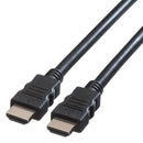 ROLINE 11.44.5575 Audio / Video Cable Assembly, HDMI Type A Plug, HDMI Type A Plug, 16.4 ft, 5 m, Black